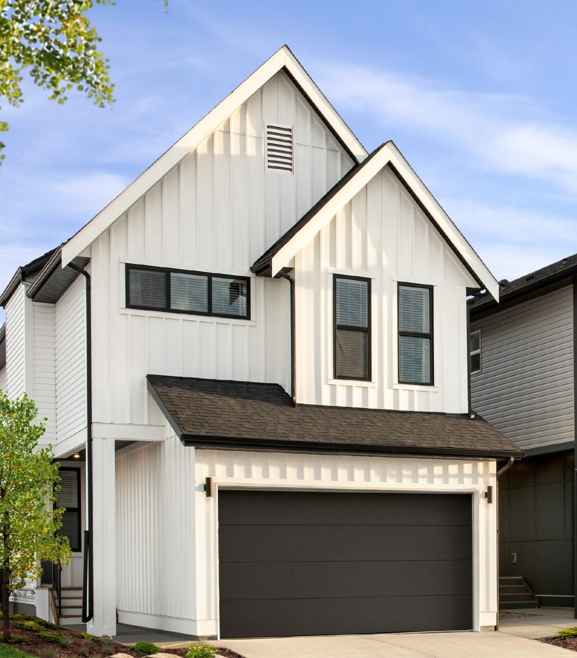 Modern Double Front Garage Homes